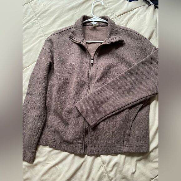 90 degree HIGH LOW FULL ZIP JACKET WITH SIDE POCKETS - Picture 7 of 10